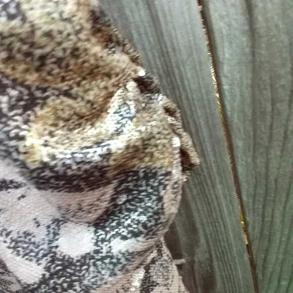 Anthropologie Top Womens Sz 18W Pink Marie Sequin Puff Sleeve Blouse New Floral - Picture 9 of 16